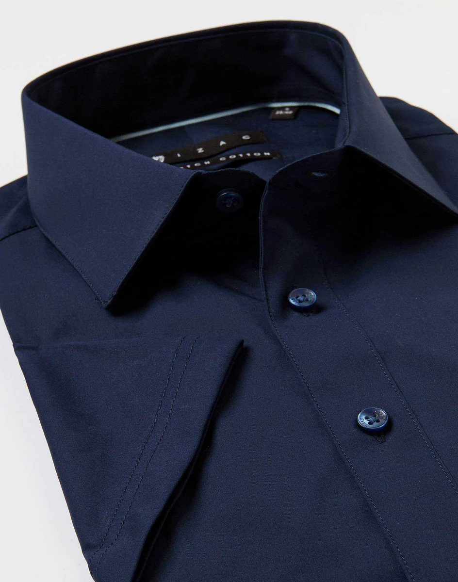 Chemise Stretch Marine