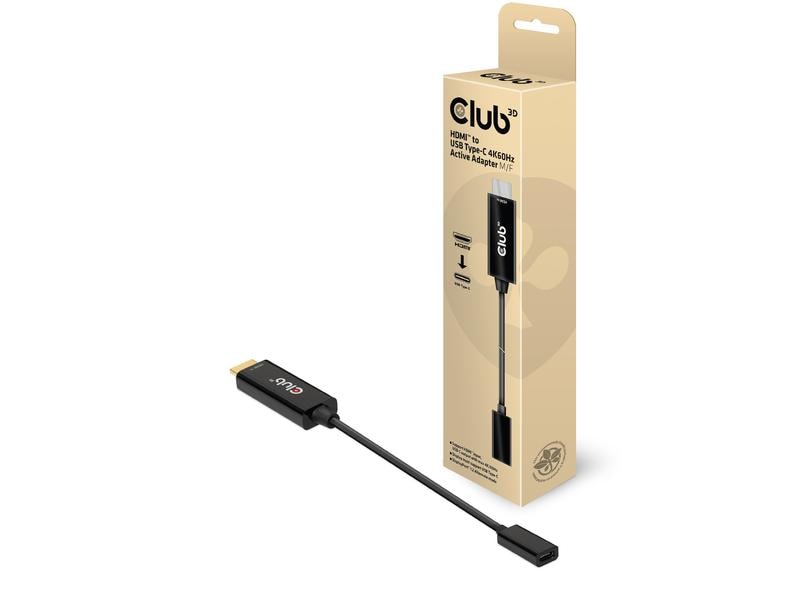 Club 3D Adapterkabel CAC-1333 HDMI - USB Type-C HDMI auf USB Typ-C Adapter