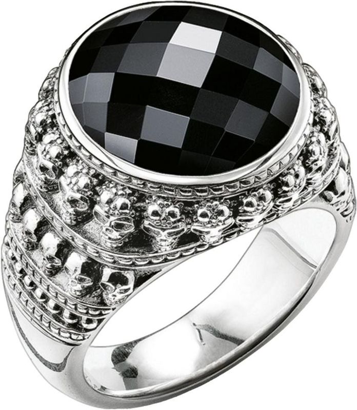 Zilver - Ring - Zwart - Zilver