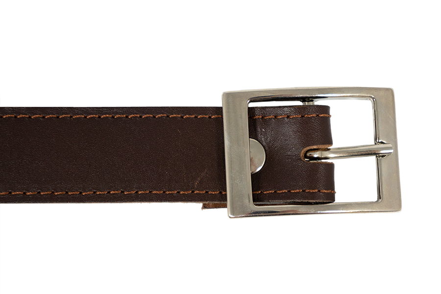 Belt square brown