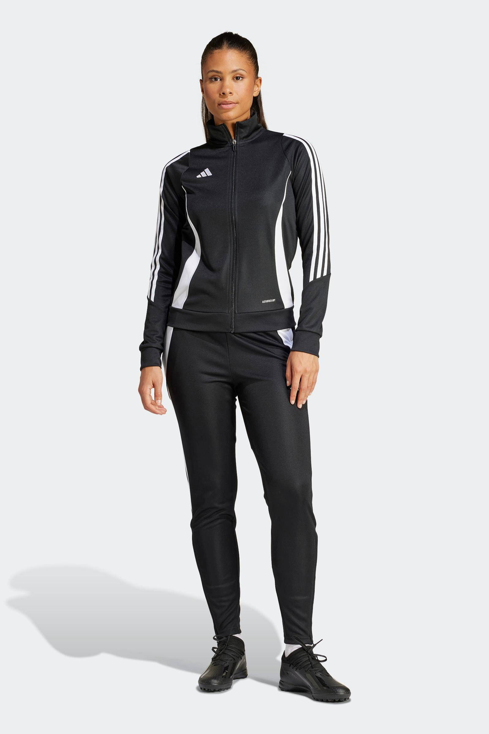 adidas voetbal trainingsjack TIRO 24 zwart/wit