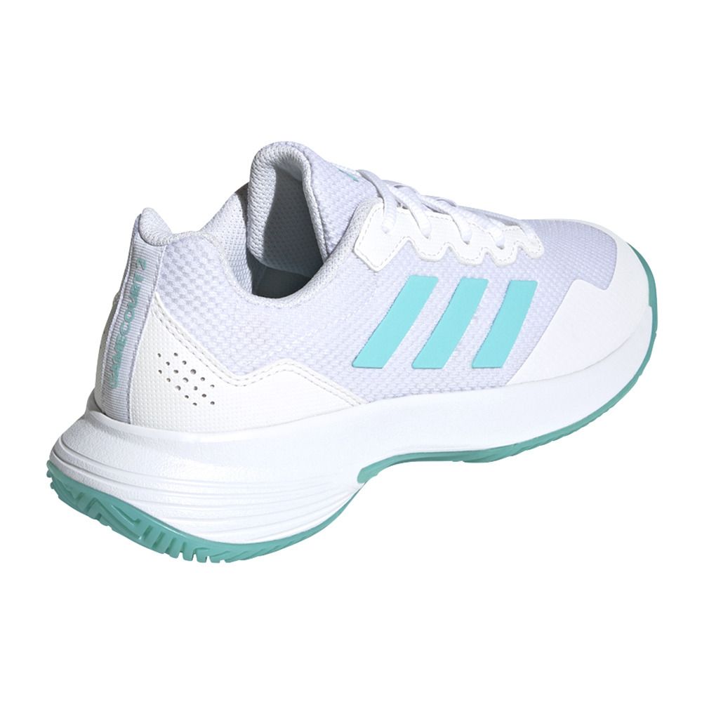 Adidas Performance GAMECOURT 2.0 - Chaussures tennis Femme ftwwht/pulaqu/ftwwht