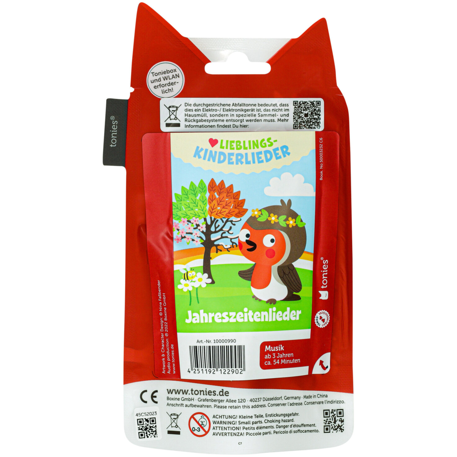 Tonies Lieblings Kinderlieder Jahreszeit (Deutsch)