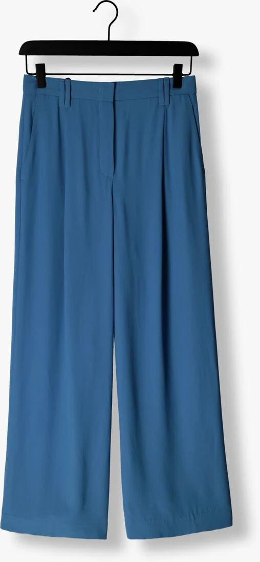 VANILIA blauwe vanilia pantalon crepe tailored wide pant