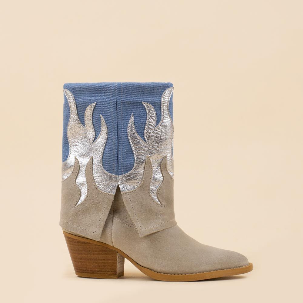 DWRS laarzen 3778 Barbados Sand - Jeans