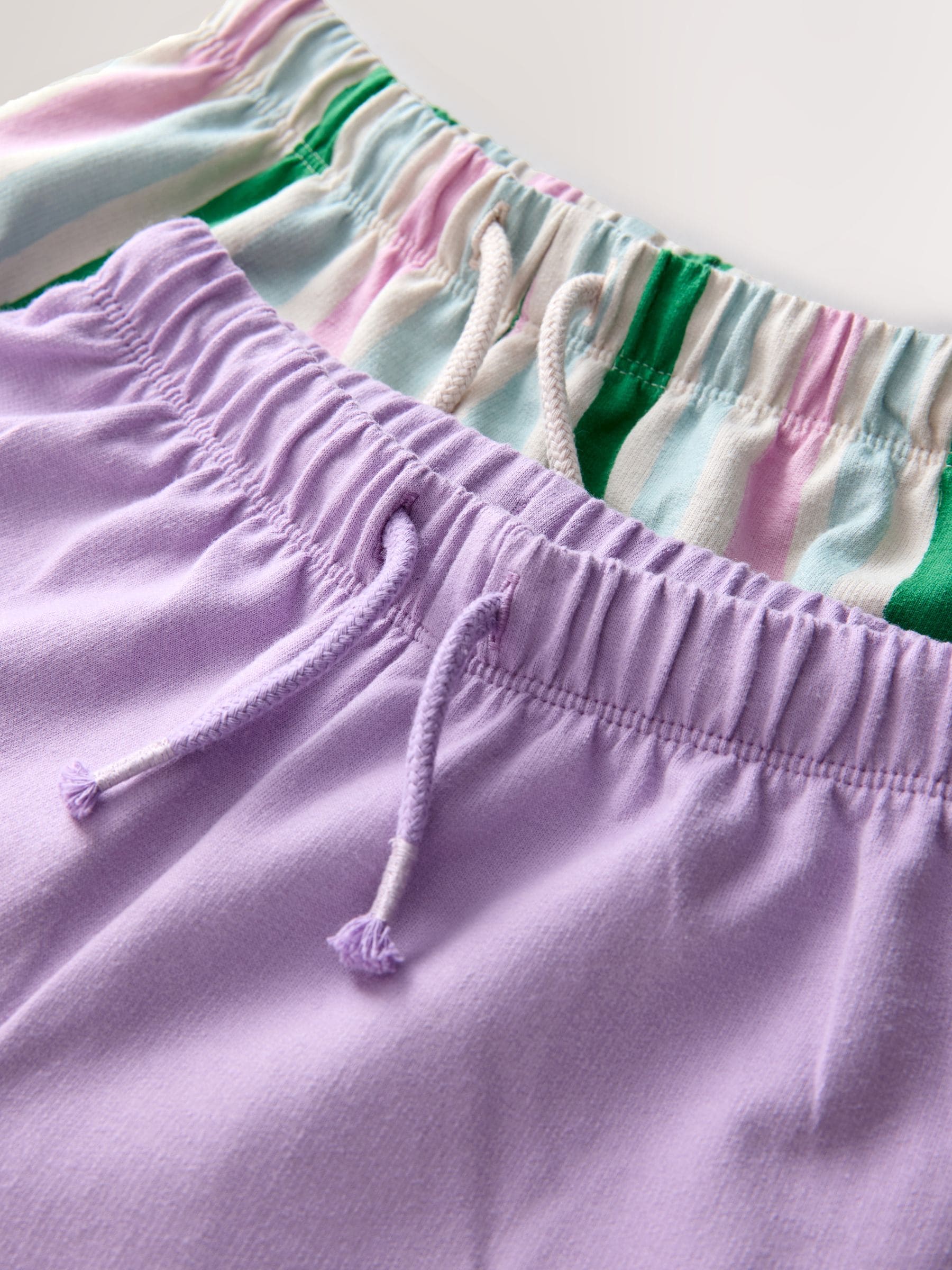 Groen/roze - Set van 2 tops en broeken (3mnd -7jr)