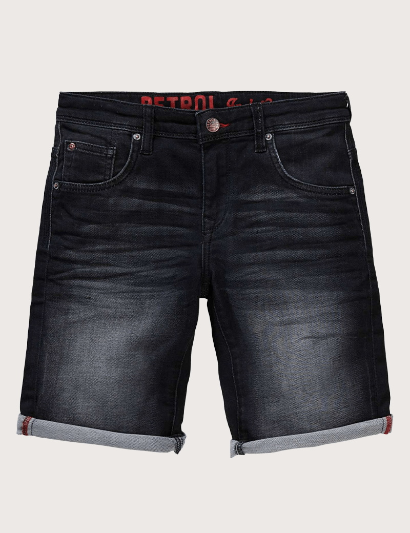 PETROL IND SHORT JOGG JEAN JACKSON ENFANT BLACK STONE