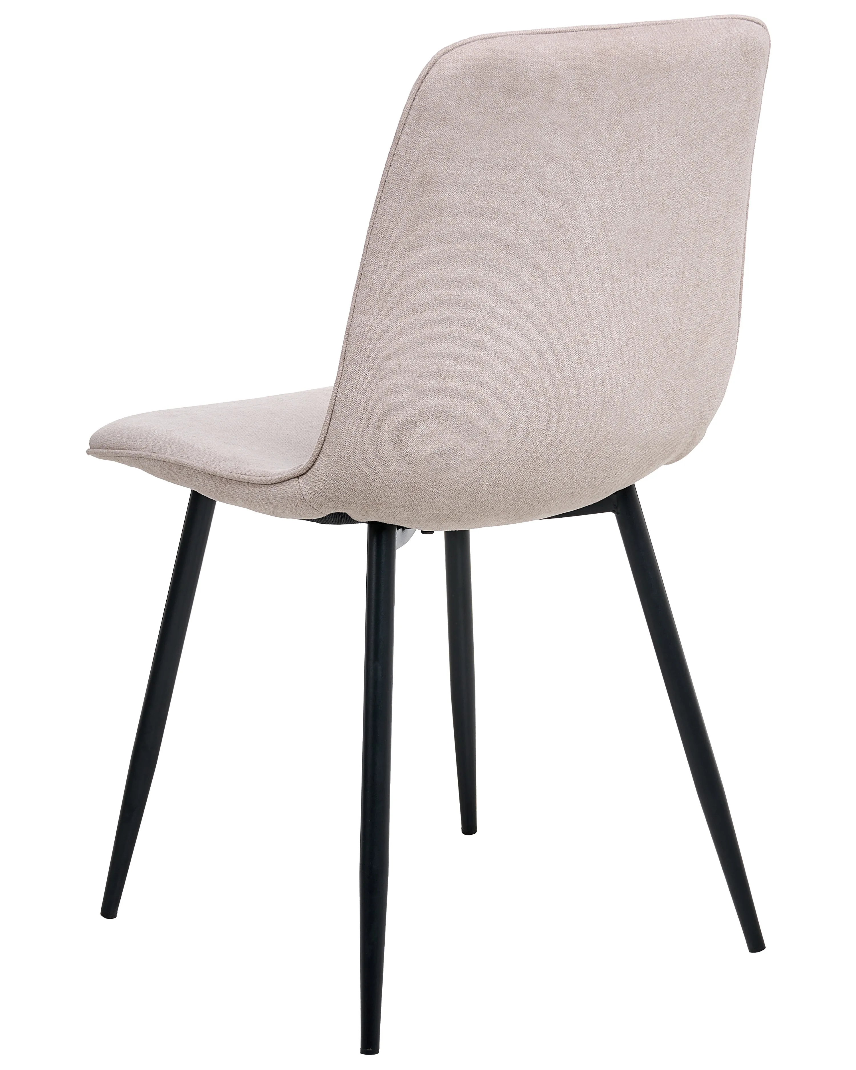 Set van 4 eetkamerstoelen TUSCOLA Stof Beige