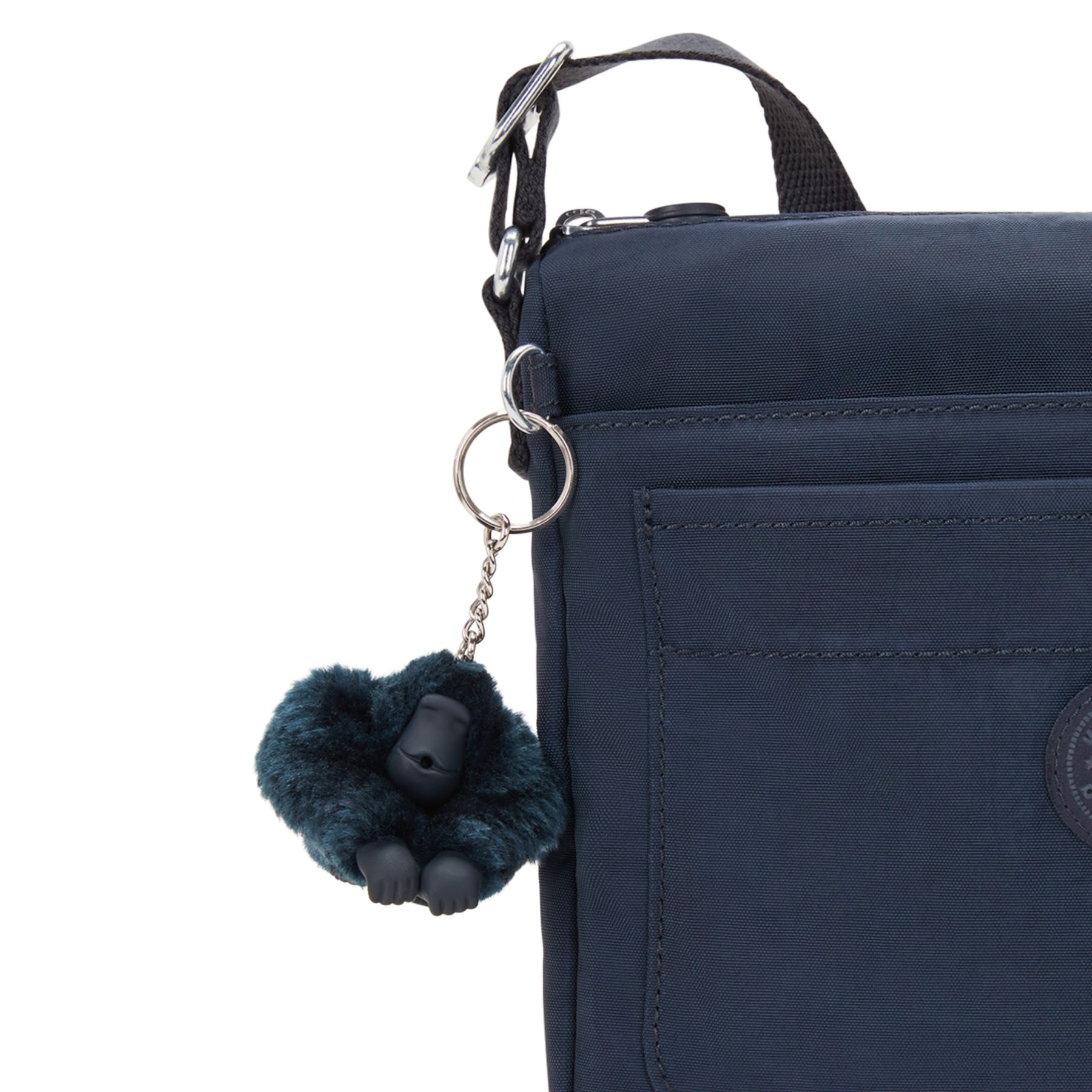 SEBASTIAN Sac à bandoulière moyen avec bretelle ajustable - Blue Bleu 2