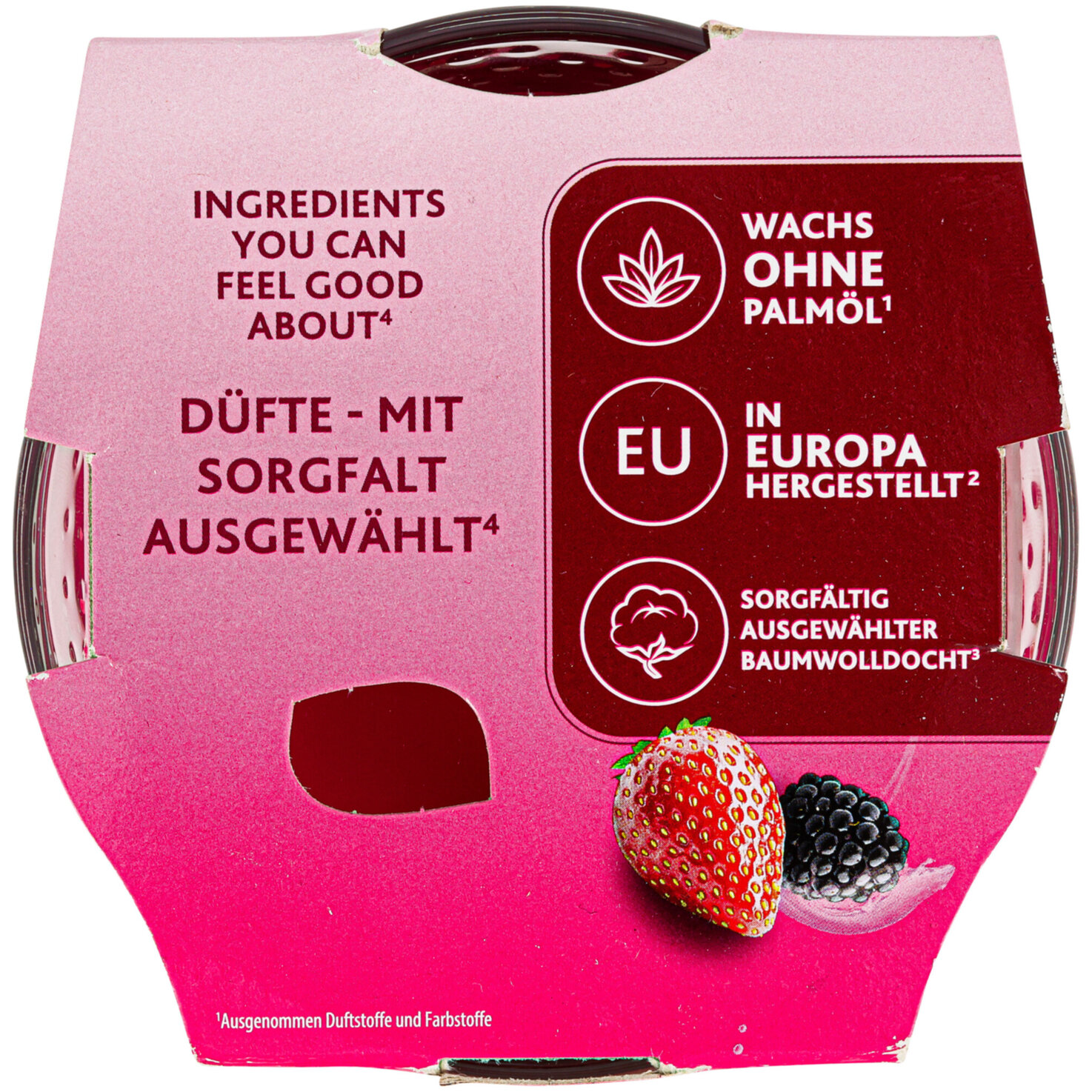 Glade Duftkerze gross Berry Splash