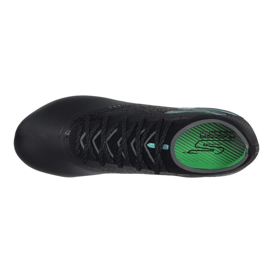 Skechers Razor 1.5 SG Evergreen - Noir/Argenté/Vert
