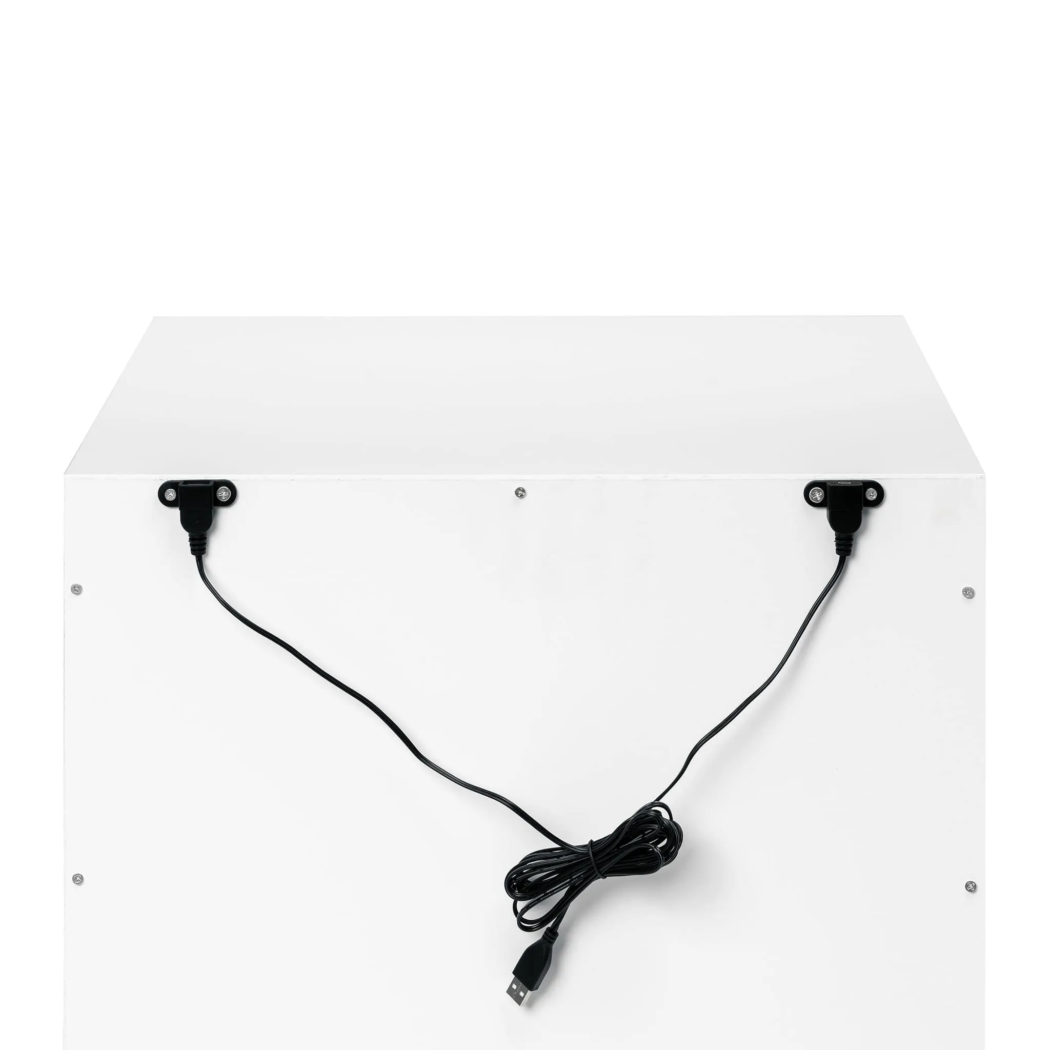 Babyletto Table de Nuit Hudson avec port USB -  Blanc