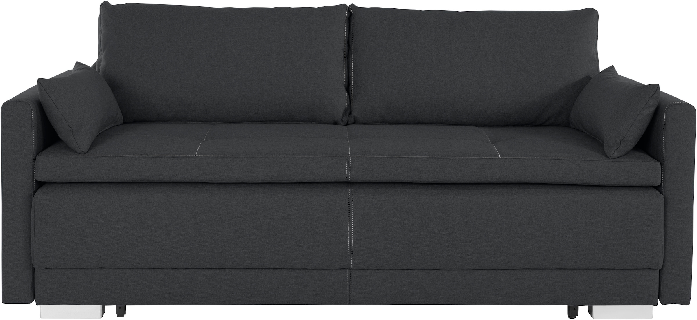 INOSIGN Schlafsofa »Berlin« mit Boxspringaufbau, Bettfunktion & Bettkasten, Dauerschlafsofa