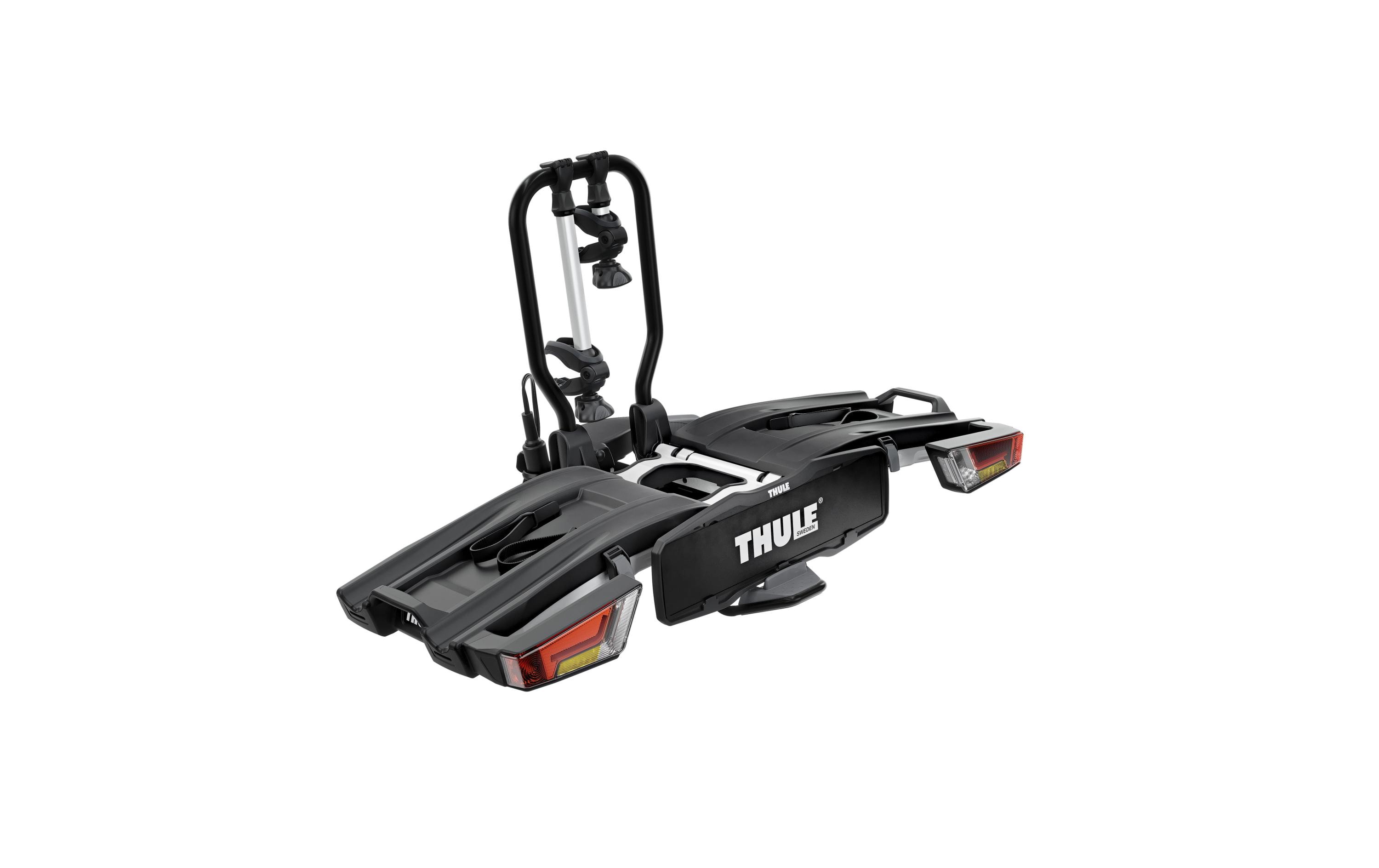 Anhängerkupplungsträger EasyFold XT 2<br>Komplett zusammenklappbare Fahrradträger für Anhängekupplung