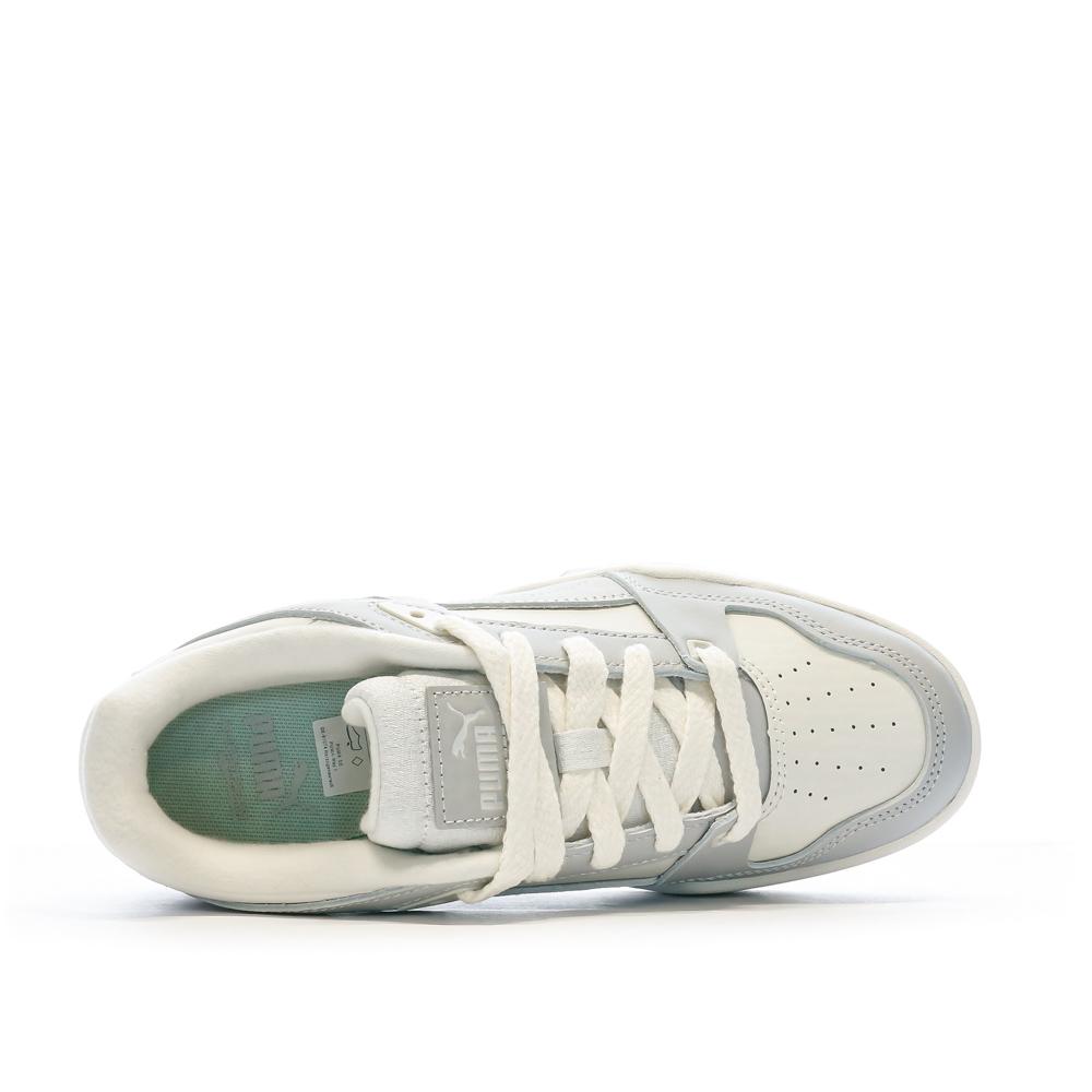 Puma Baskets Blanches/Grises Femme Puma Slipstream Thrifted