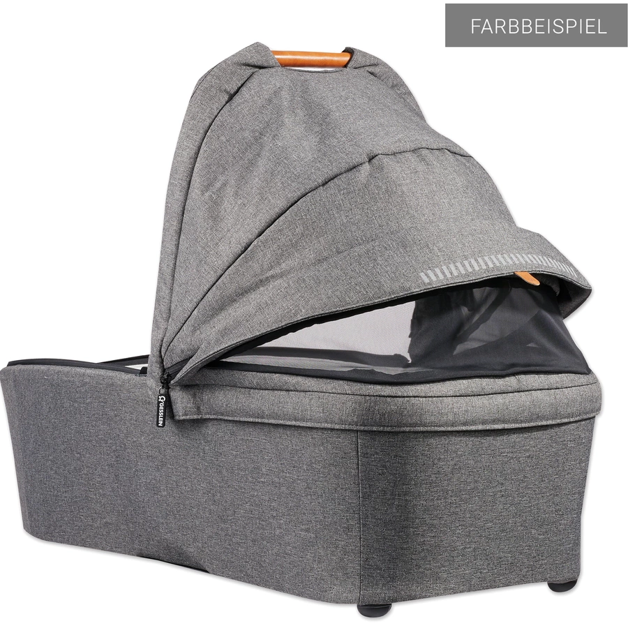 GESSLEIN Kombikinderwagen F4 Air+ mit Handbremse, eisblau meliert  Stern