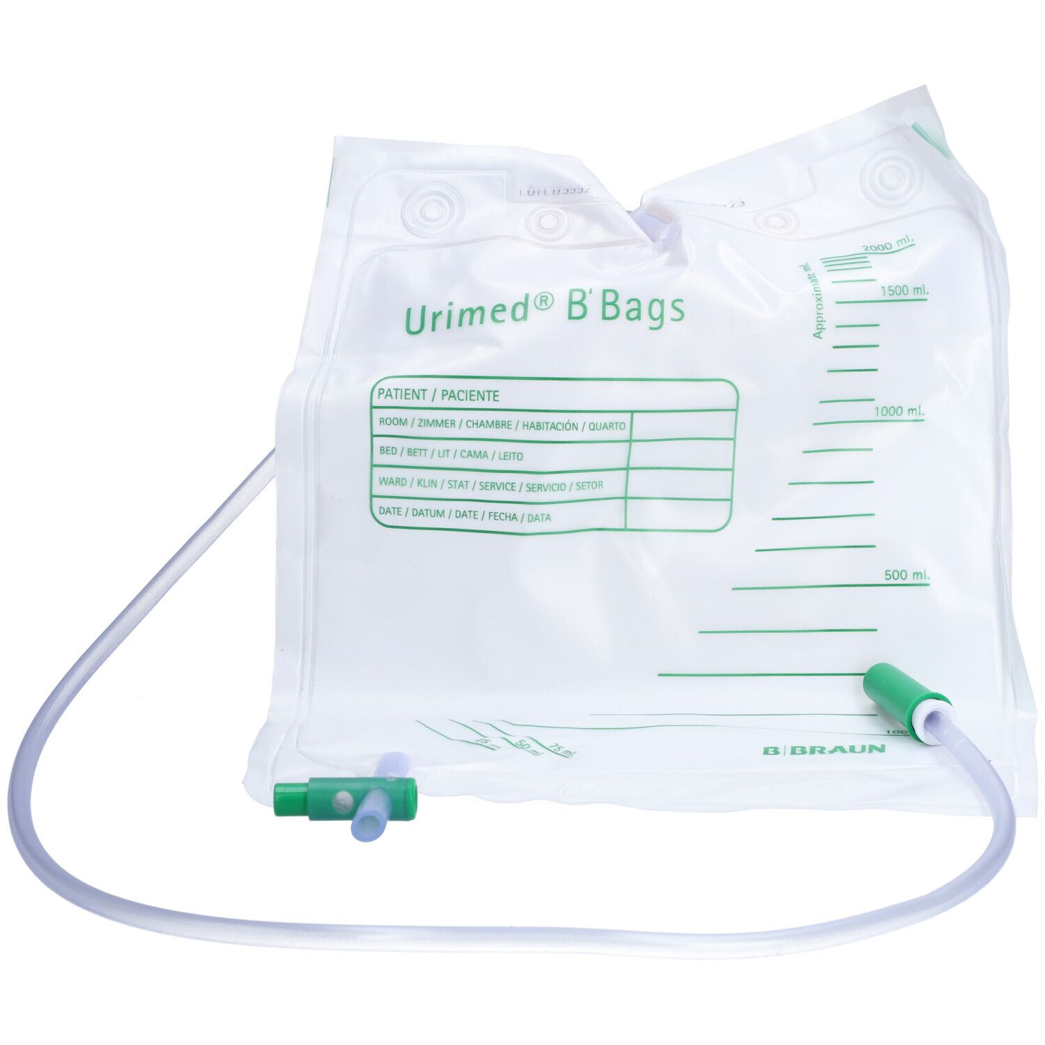 Urimed® B Bags Urinbeutel mit Ablauf unsteril