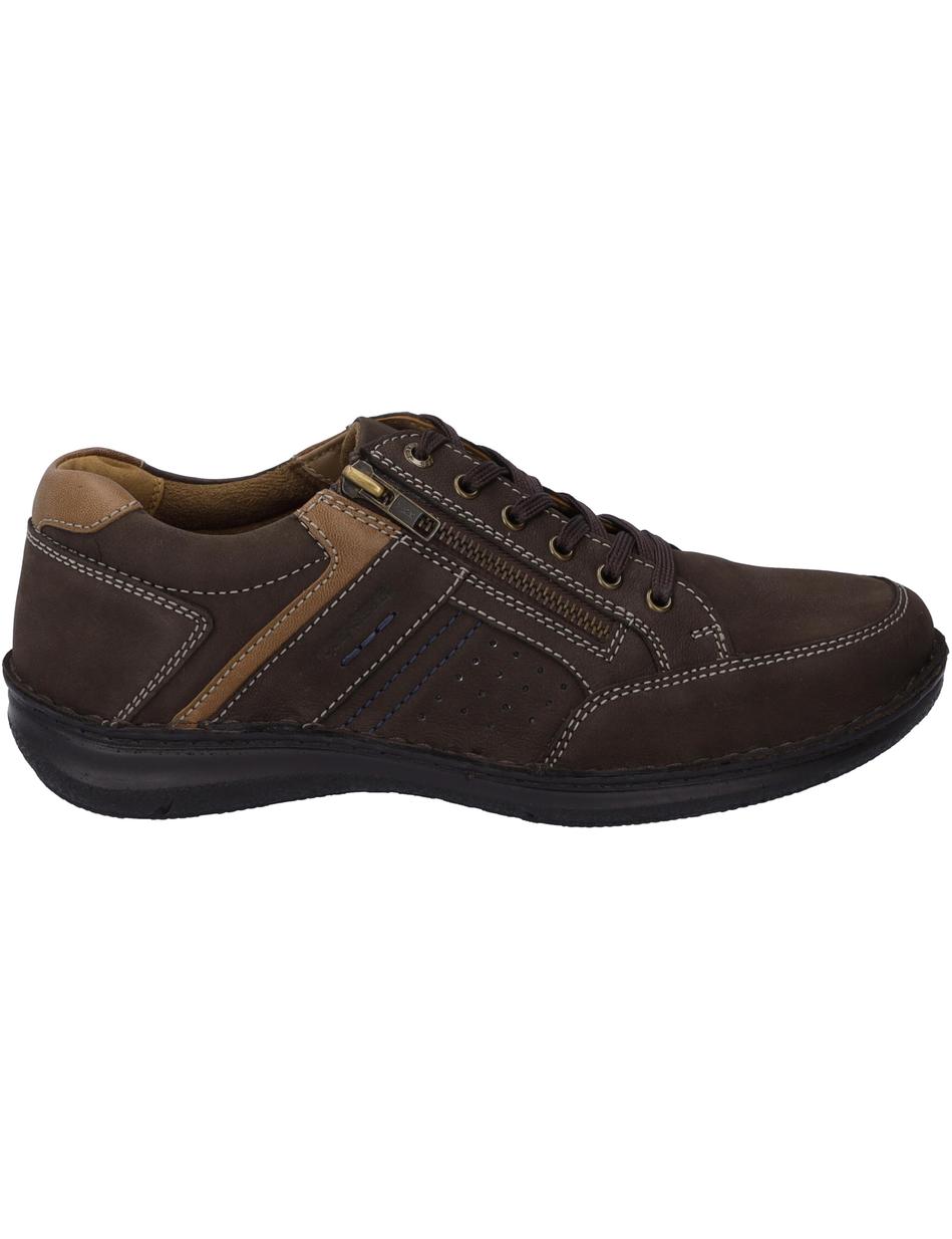 Halbschuh Alfred 02, espresso-kombi