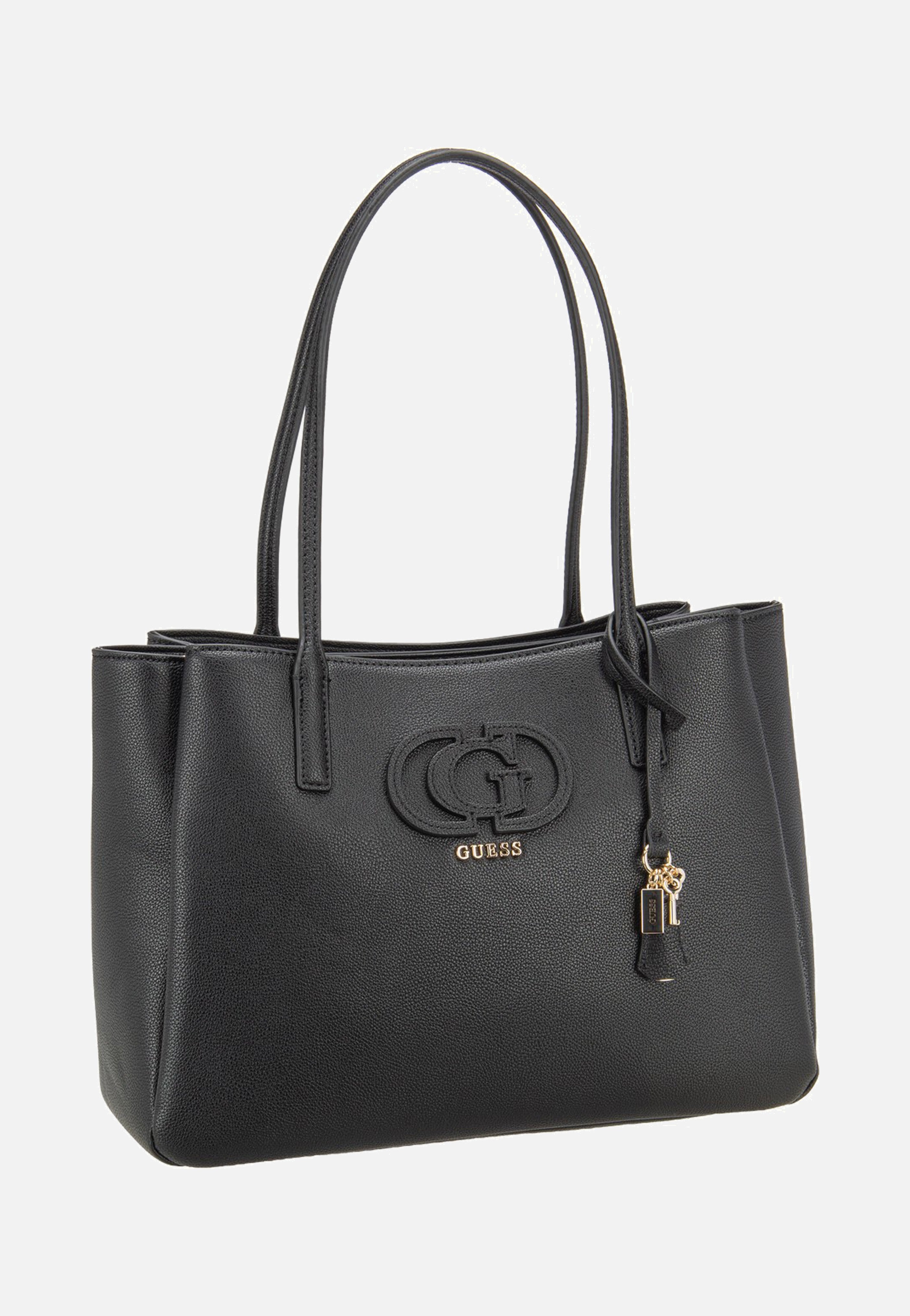 Isola Multi Comp Tote Black - Shopper