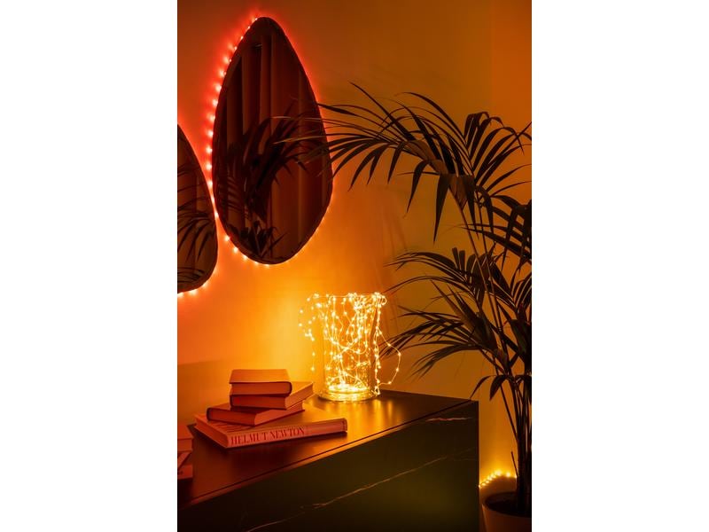 Twinkly LED Stripe Dots, 60 LEDs, 3 m, RGB, Schwarz Dekorationsbeleuchtung