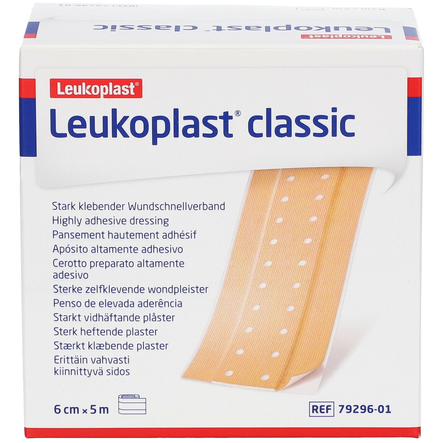 Leukoplast® Classic Pflaster 6 cm x 5 m Rolle