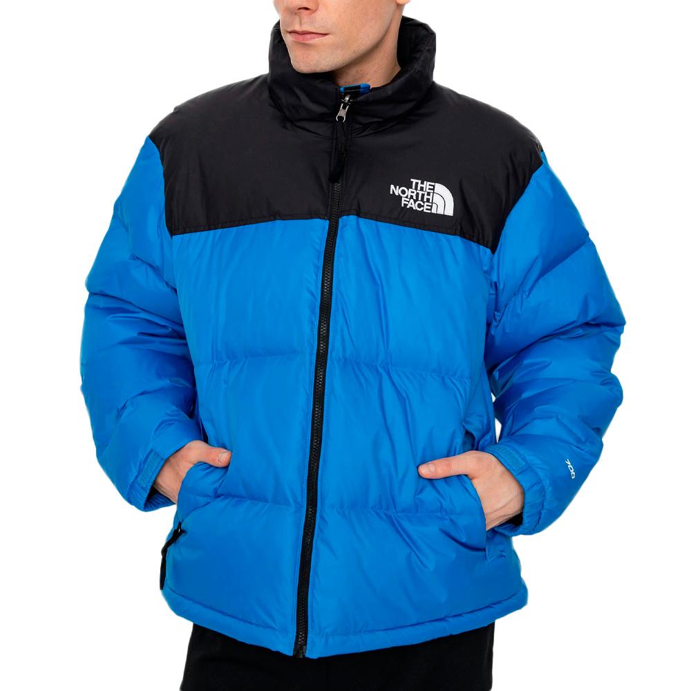 The North Face Doudoune Bleu/Noir Homme The North Face Retro Nuptse