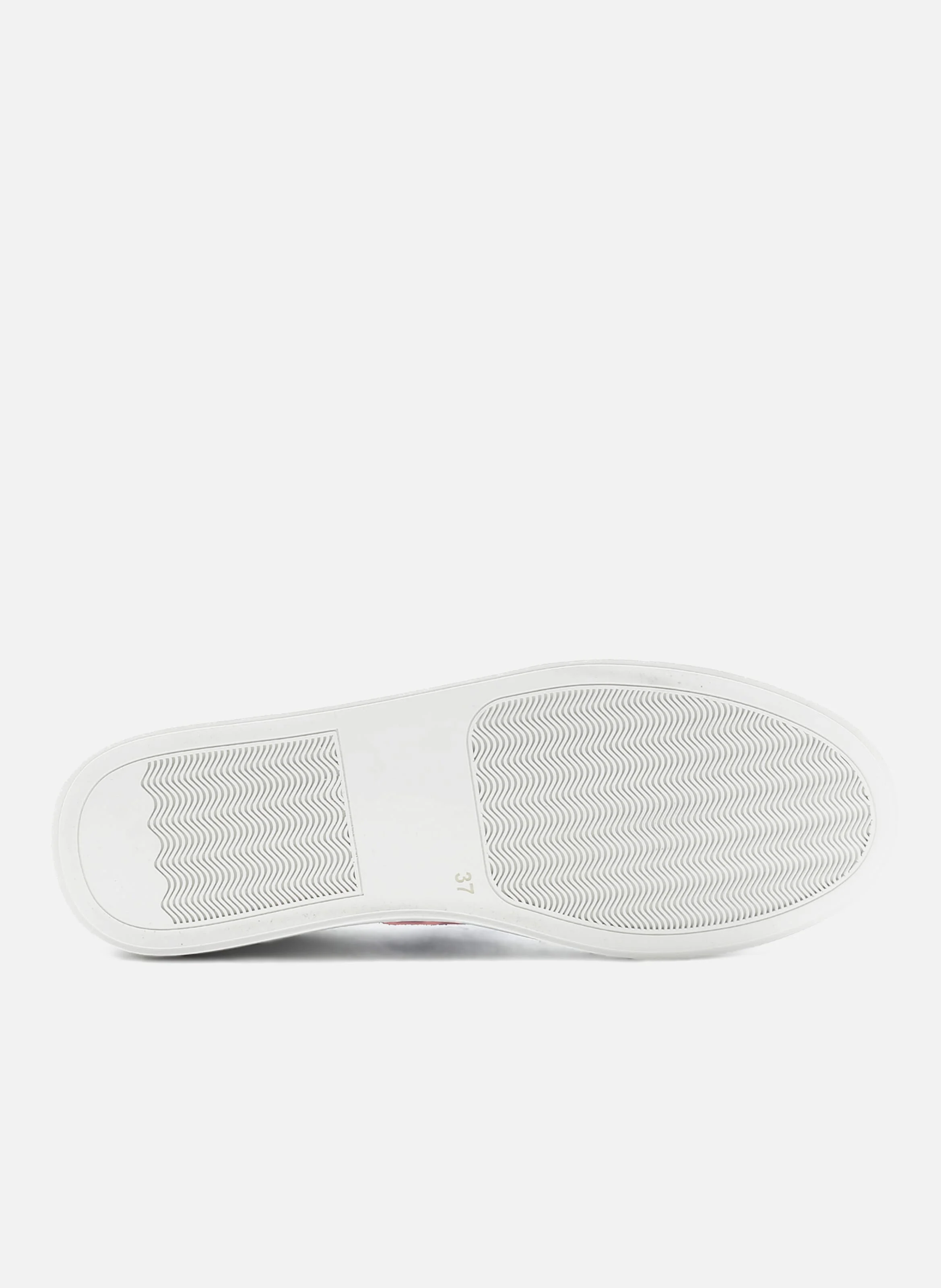 Baskets mif cuir | Blanc