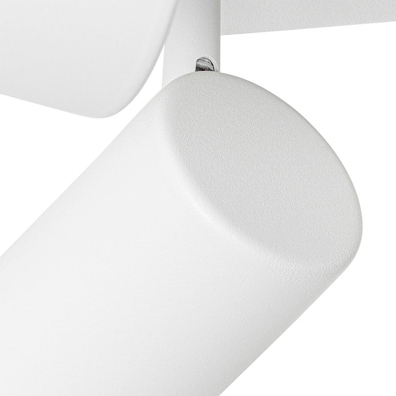 Moderne plafondlamp wit 4-lichts verstelbaar vierkant - Jeana