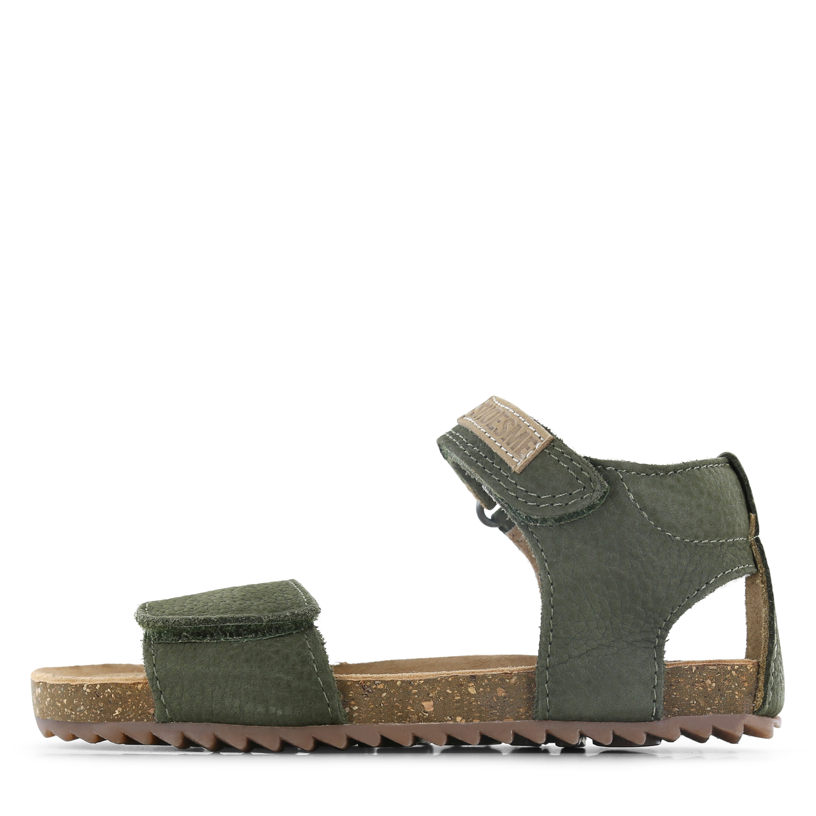Shoesme grüne Sandale mit breitem Riemen