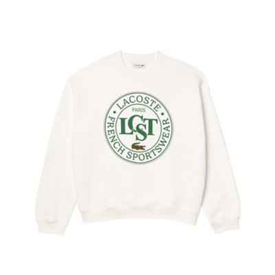 Sweatshirt à capuche homme Loose Fit imprimé LACOSTE