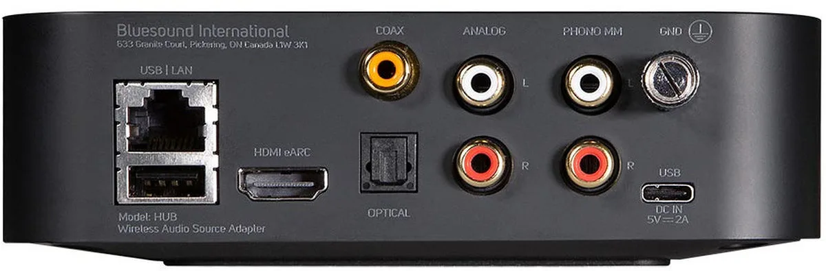 Bluesound HUB Transmetteurs audio-vidéo