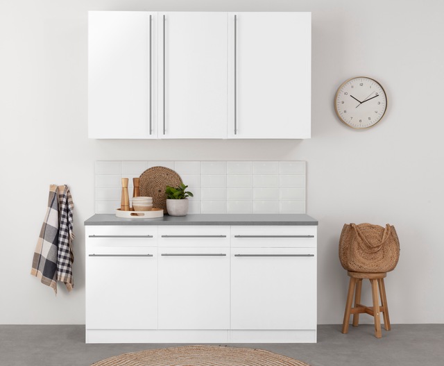 wiho Küchen Pantryküche »Chicago« ohne E-Geräte, Breite 160 cm