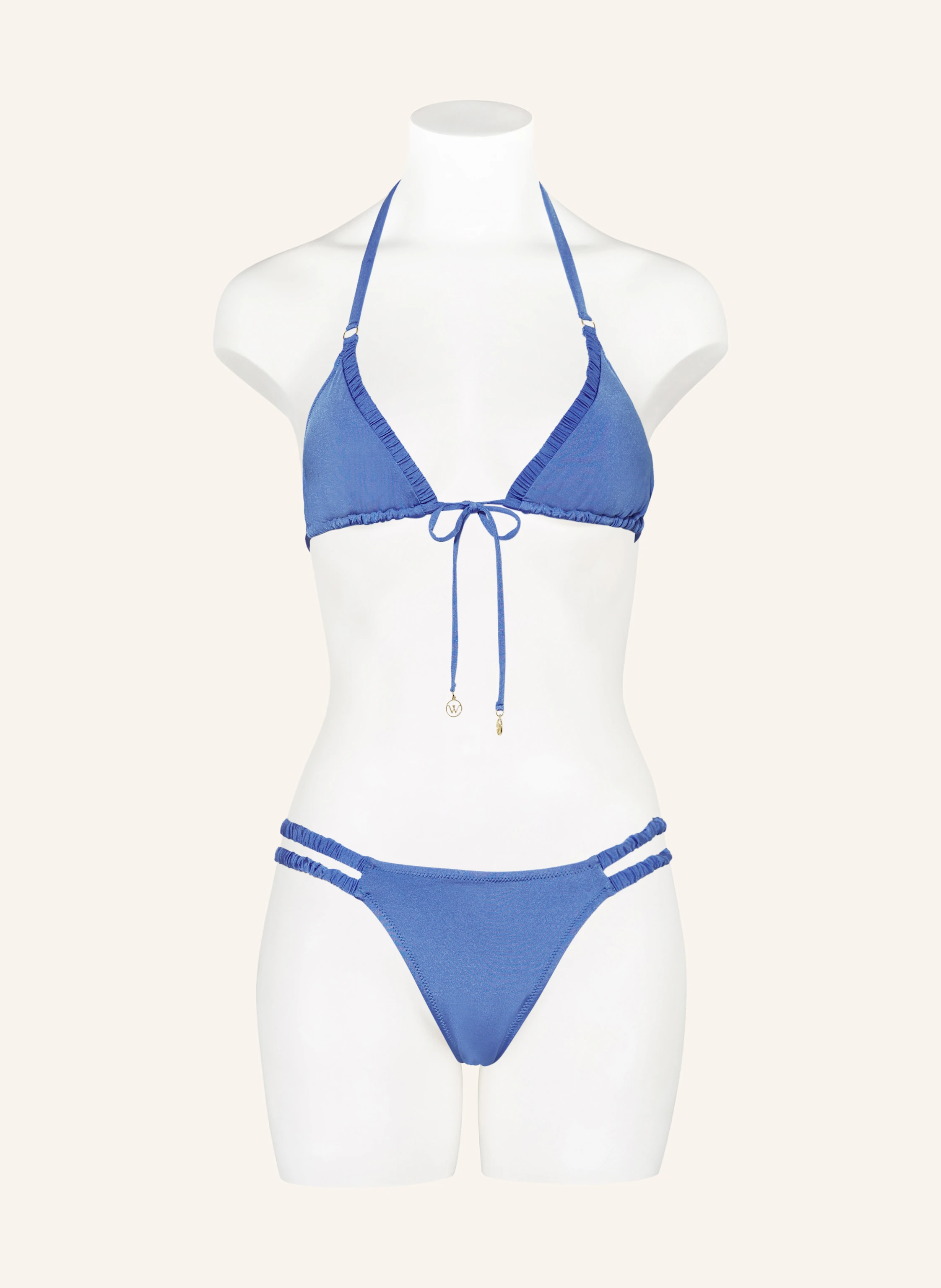 watercult Triangel-Bikini-Top SHIMMERING SOLIDS