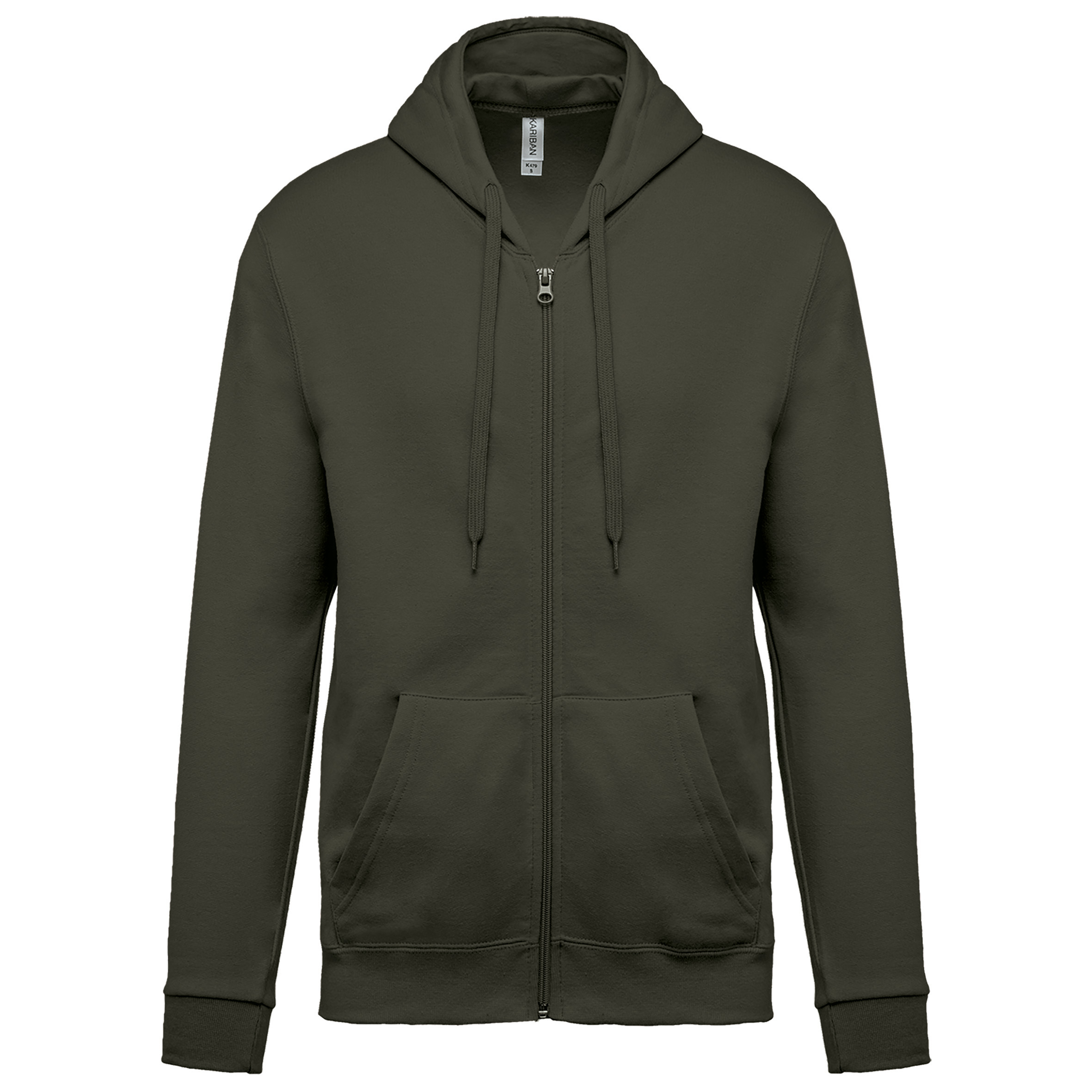 Kariban K479 - Sweat-shirt zippé capuche