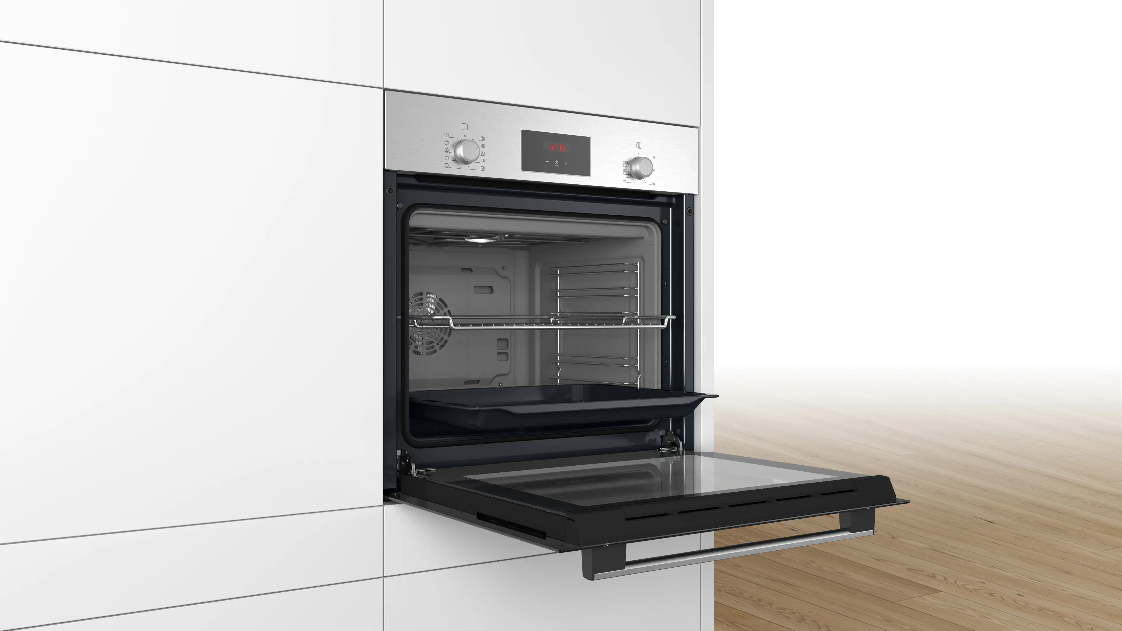 Serie 2 Bakoven 60 x 60 cm RVS