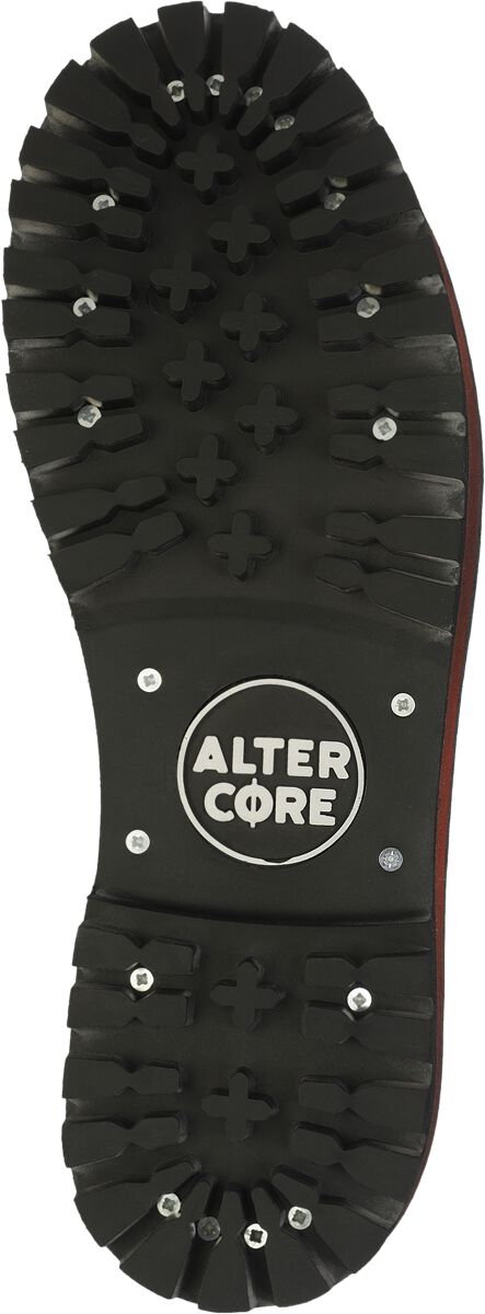 653 Vegan Black/Red | Altercore Bottes