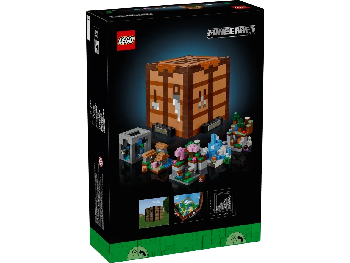 LEGO Minecraft 21265 Craftingbordet