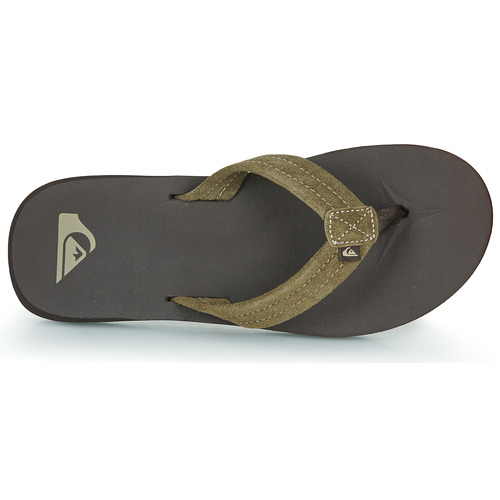 Quiksilver - CARVER SUEDE CORE - Kaki / Noir