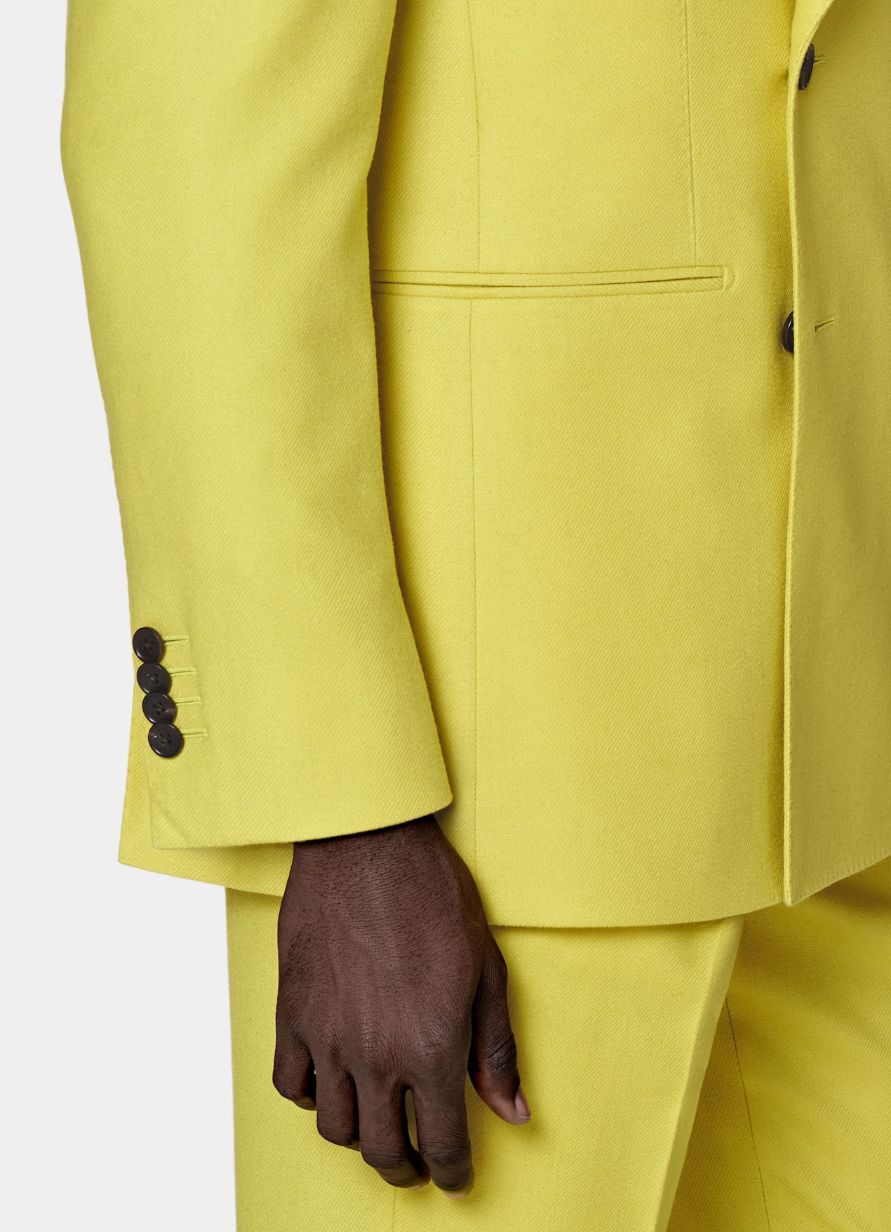 Costume Havana coupe Tailored jaune
