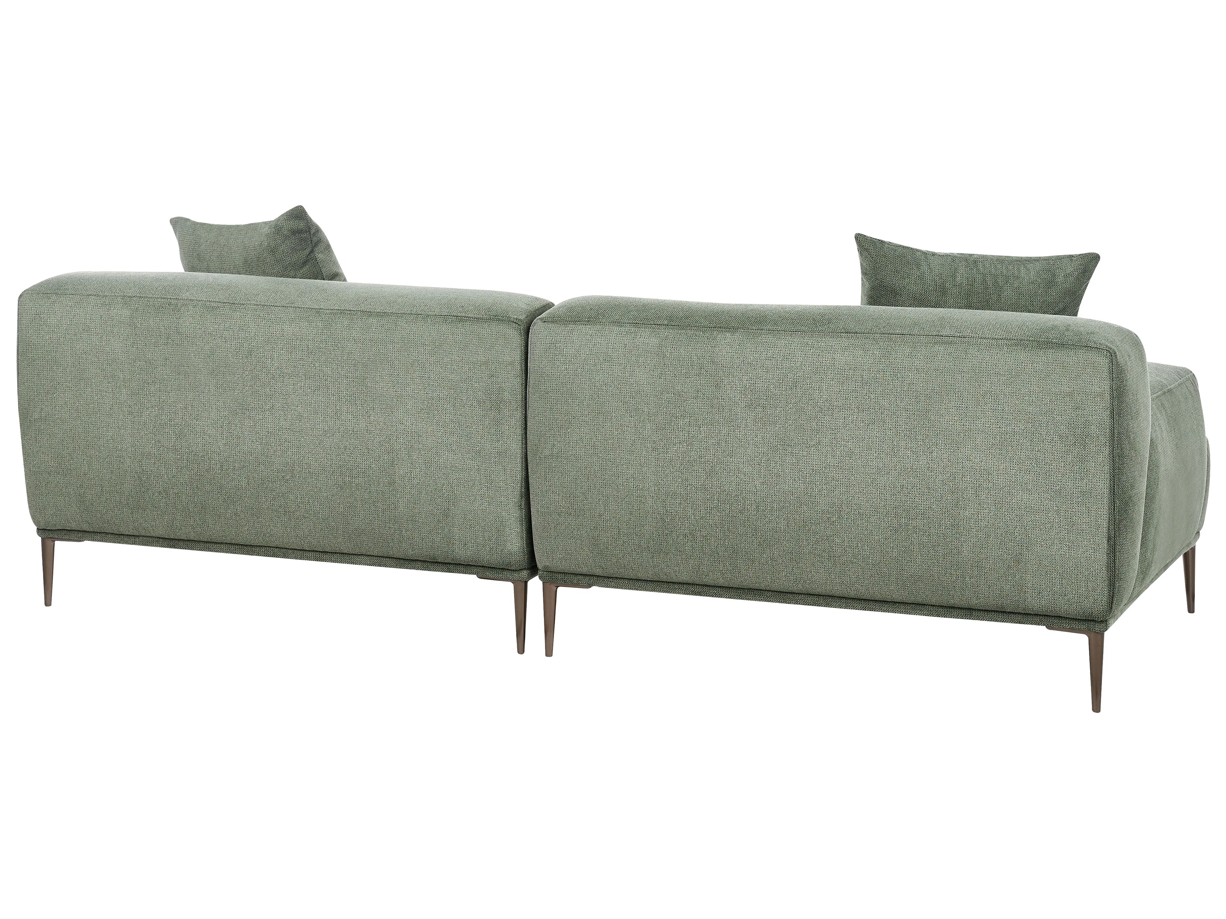 Bank 3-zits MATILA Stof Groen