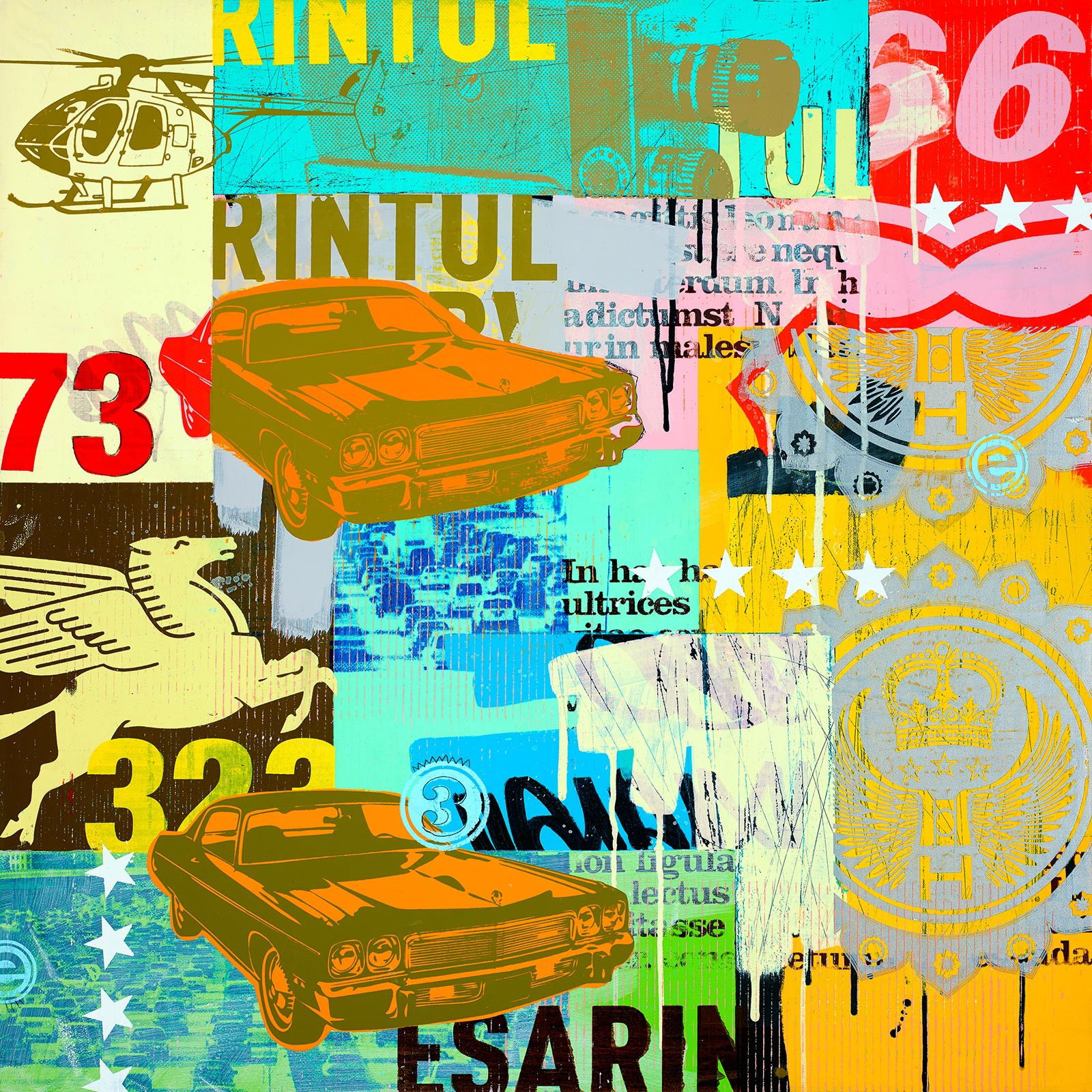 Ciudad #10 by Johnny Taylor - Limited Edition. Edition of: 150. Signed.