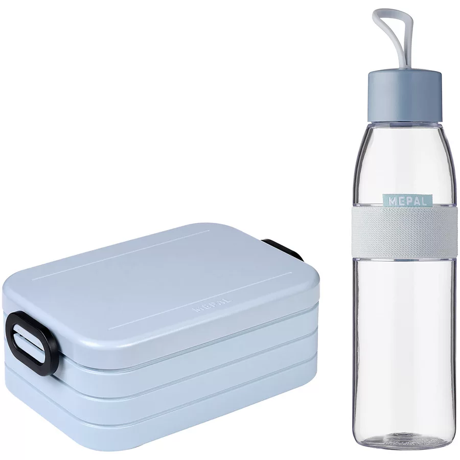 Mepal Lunchset Ellipse + TAB 2er Set hellblau