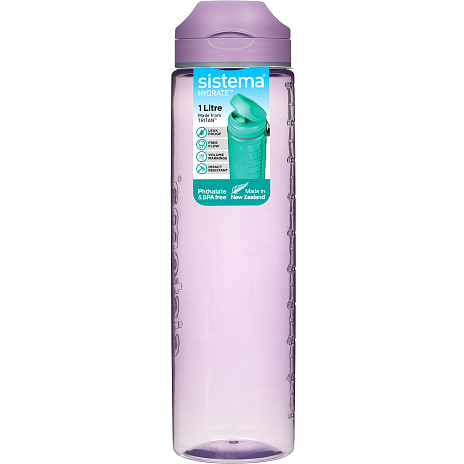 Sistema Tritan drikkedunk (1L) - flere varianter - assorteret