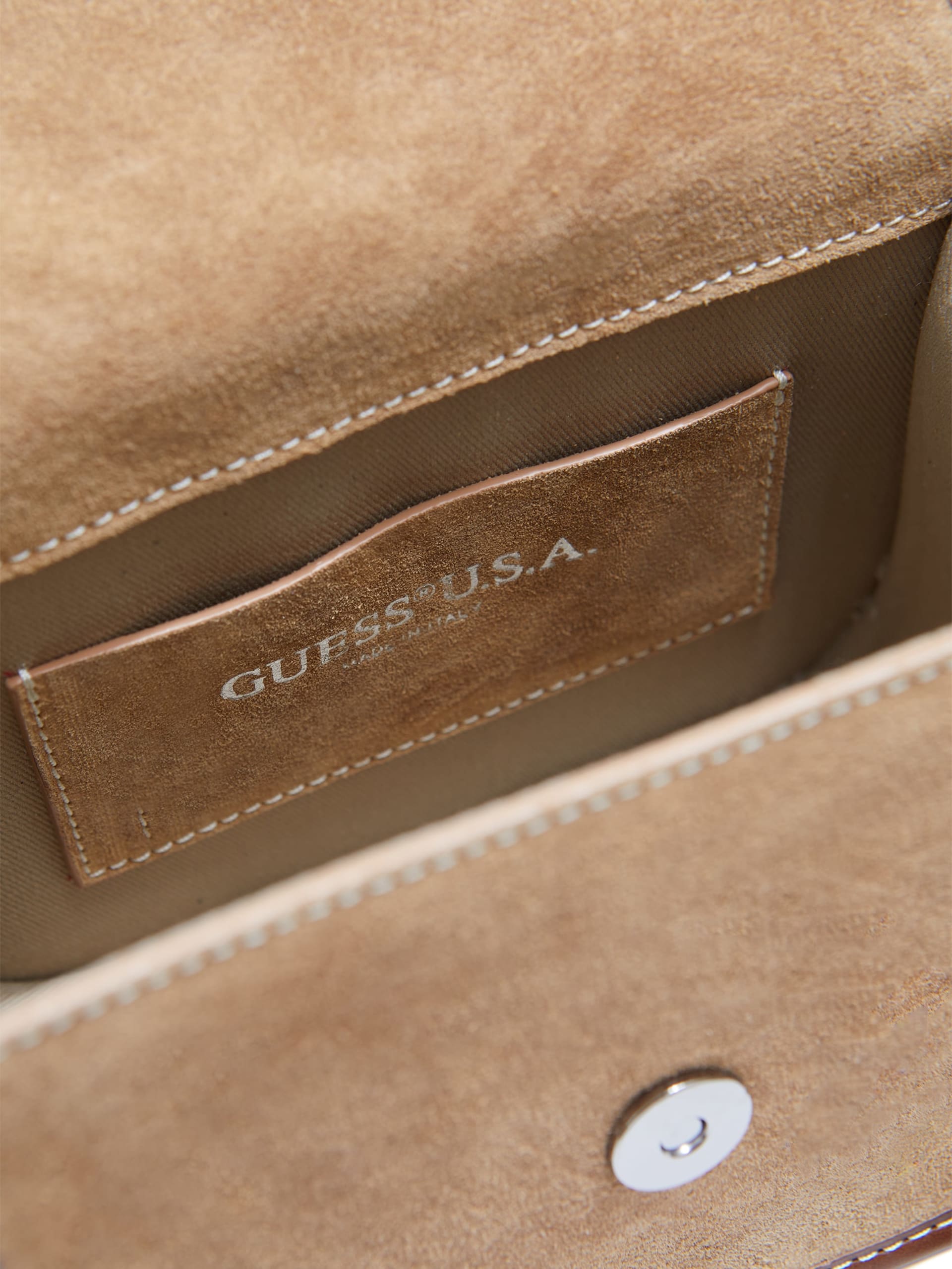bolsa mini com franjas
