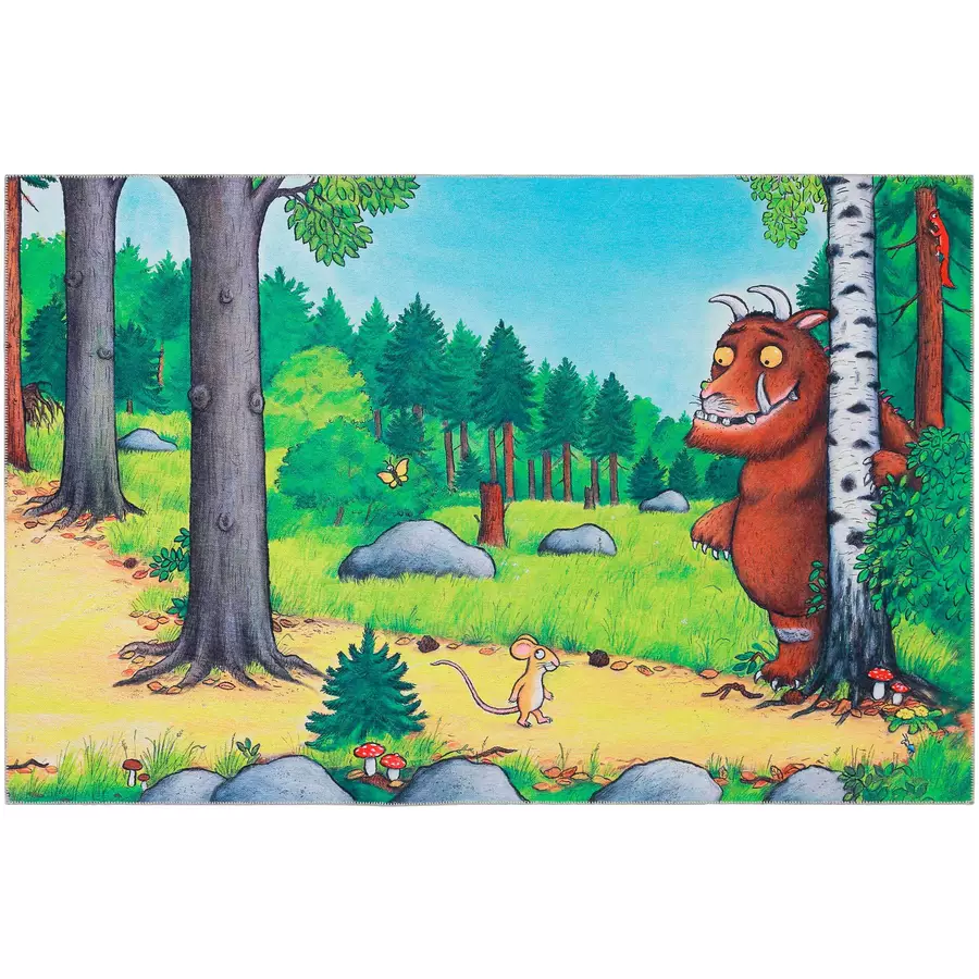 Der Grüffelo Kinderteppich Mouselo multicolor