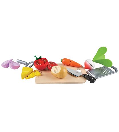 Hape Spiellebensmittel - 10 Teile - Kochen