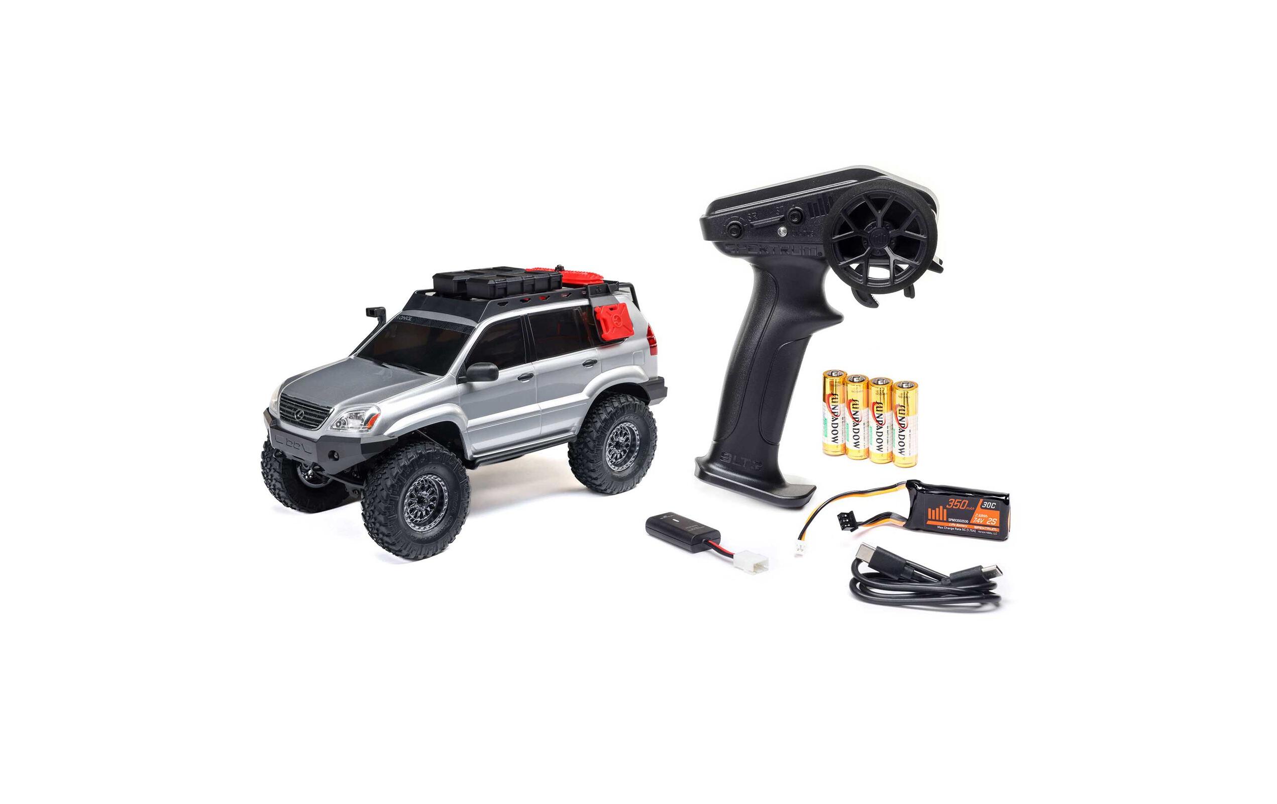 Scale Crawler SCX24 Lexus GX470, Silber RTR 1:24<br>Micro Crawler im Massstab 1:24