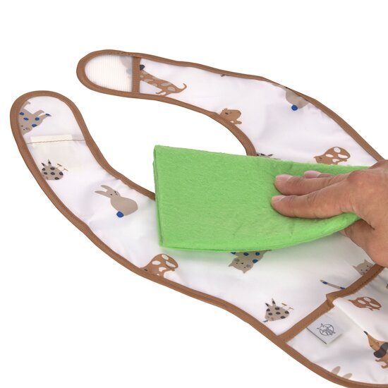 Little Mateys Lot de 2 bavoirs avec poche   Royal bleu        de               Lässig
