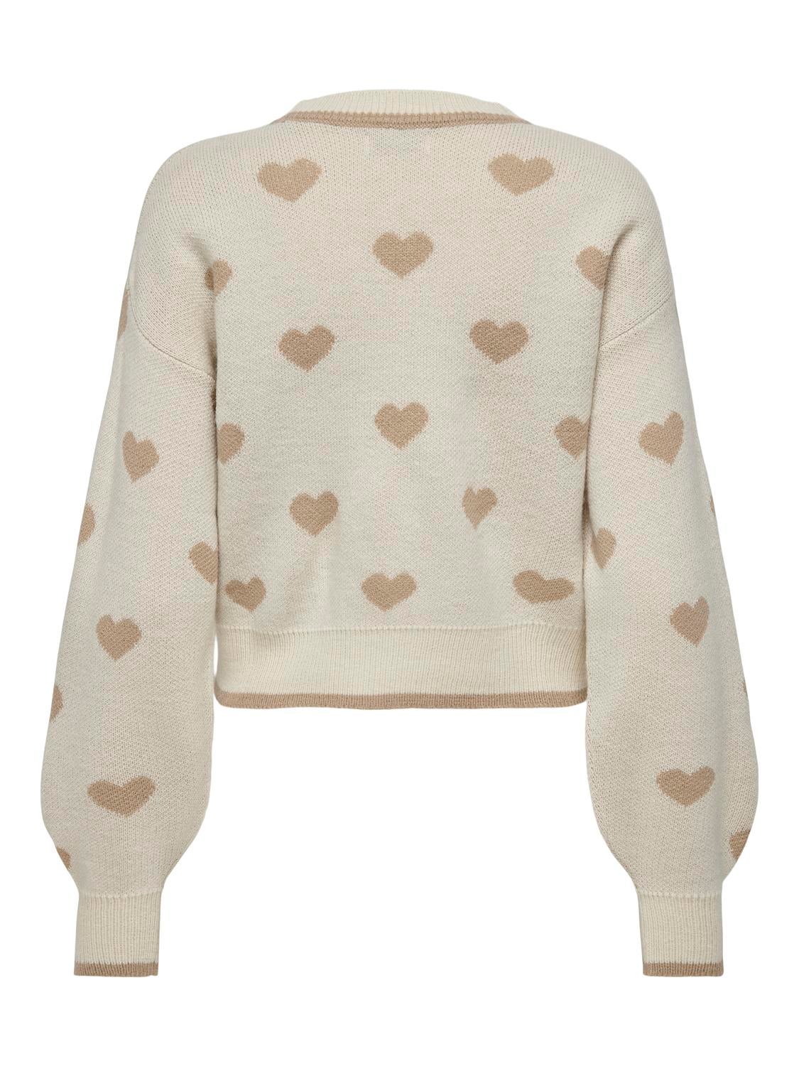 JDYROMANCE Strickpullover Birch