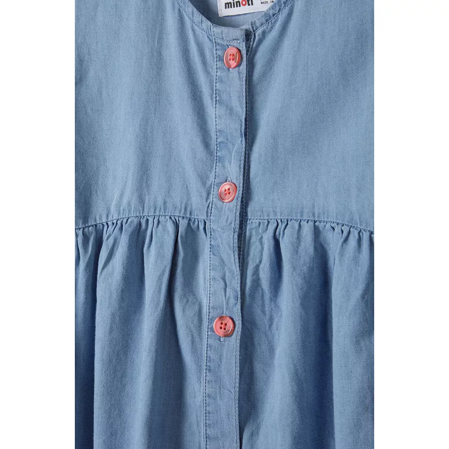 MINOTI Kleid Denim-Blau